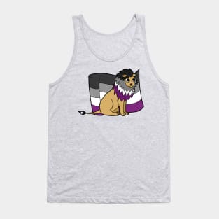 Asexual Pride Flag Tank Top